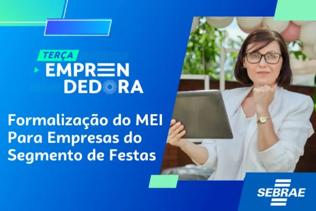 SEBRAE TO Loja Virtual TERÇA EMPREENDEDORA Palestra de